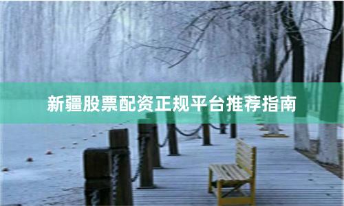 新疆股票配资正规平台推荐指南