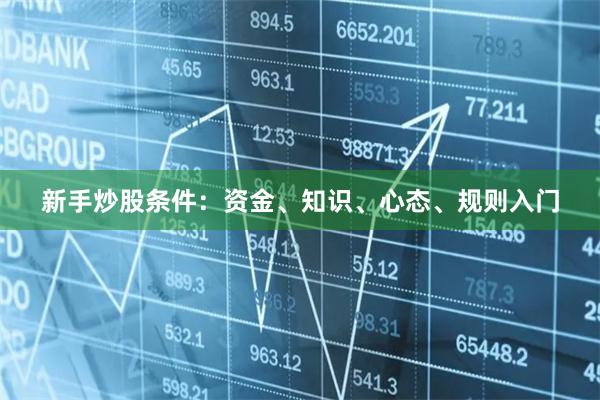 新手炒股条件：资金、知识、心态、规则入门